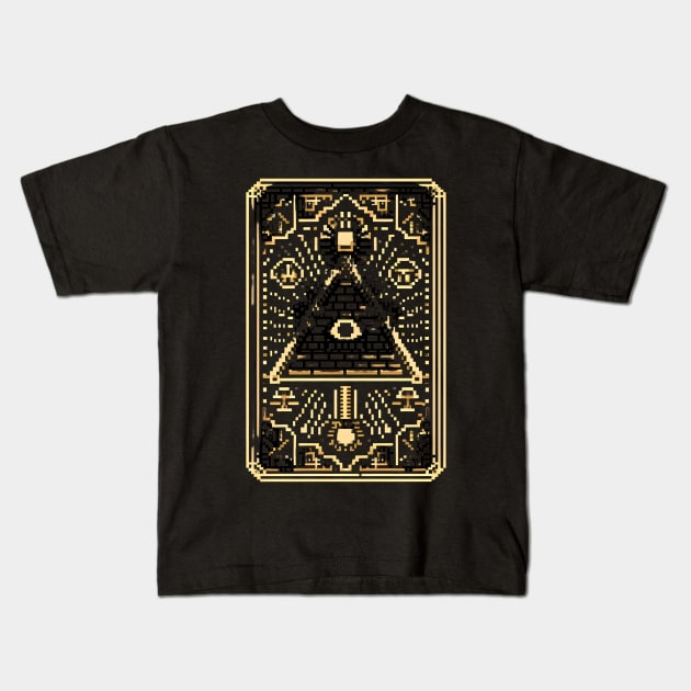 occultism Kids T-Shirt by vaporgraphic